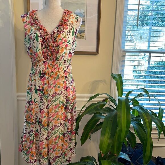 Rabbit Rabbit Rabbit Floral Dress - Multicolor - Picture 1 of 12